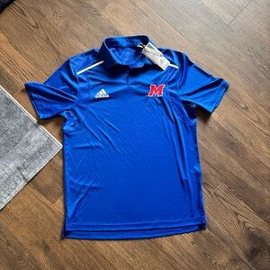 Adidas Royal Blue Polo Shirt